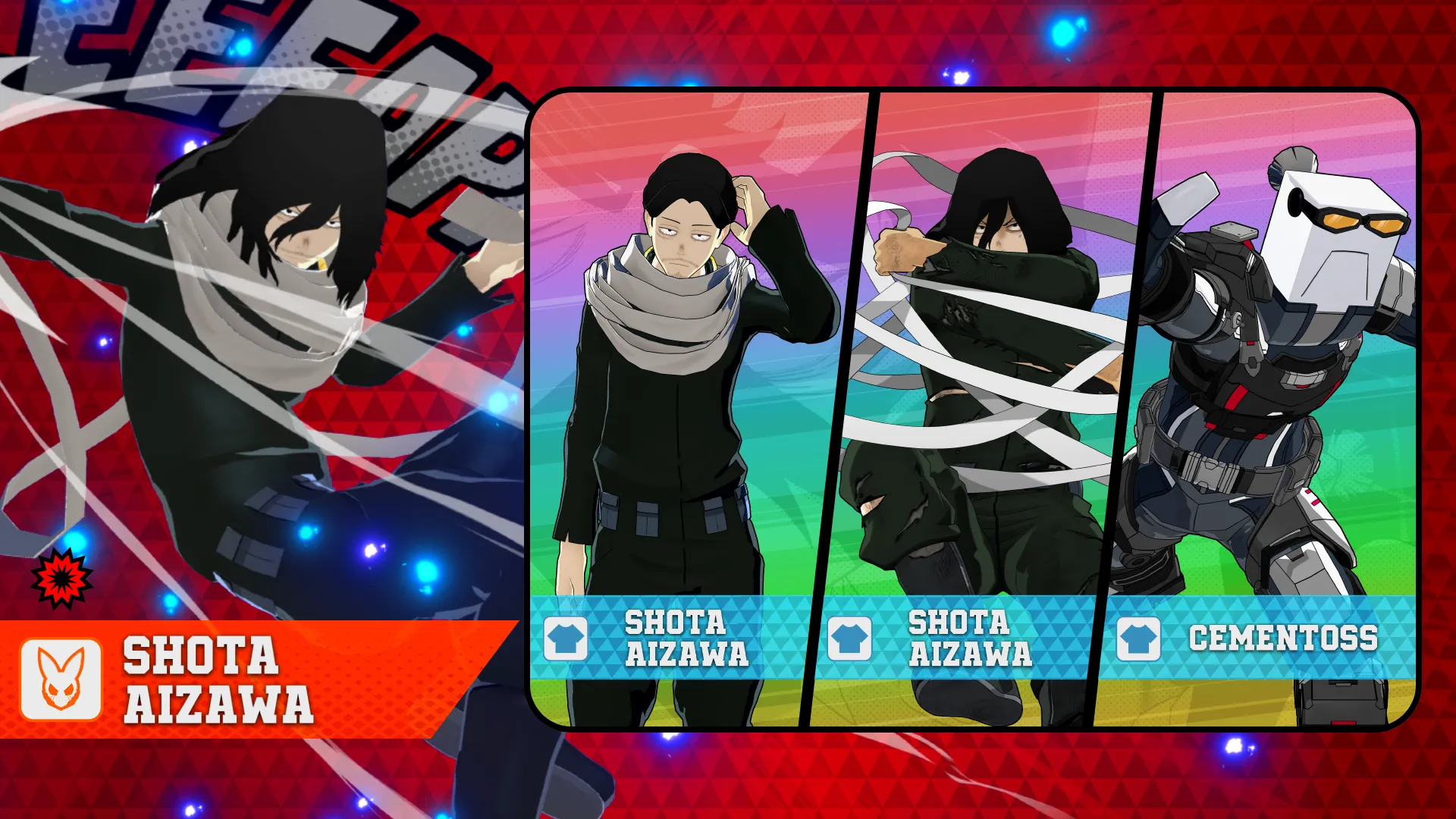Character Roll: Alternative (S17) Aizawa