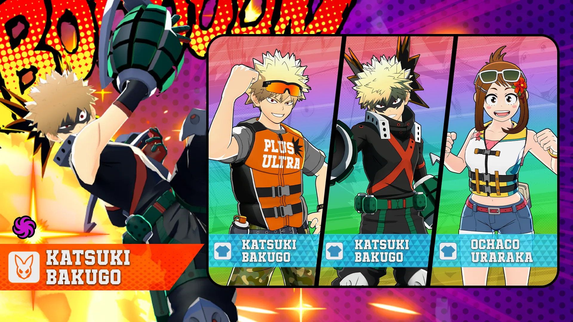 Character Roll: Alternative (S18) Bakugo