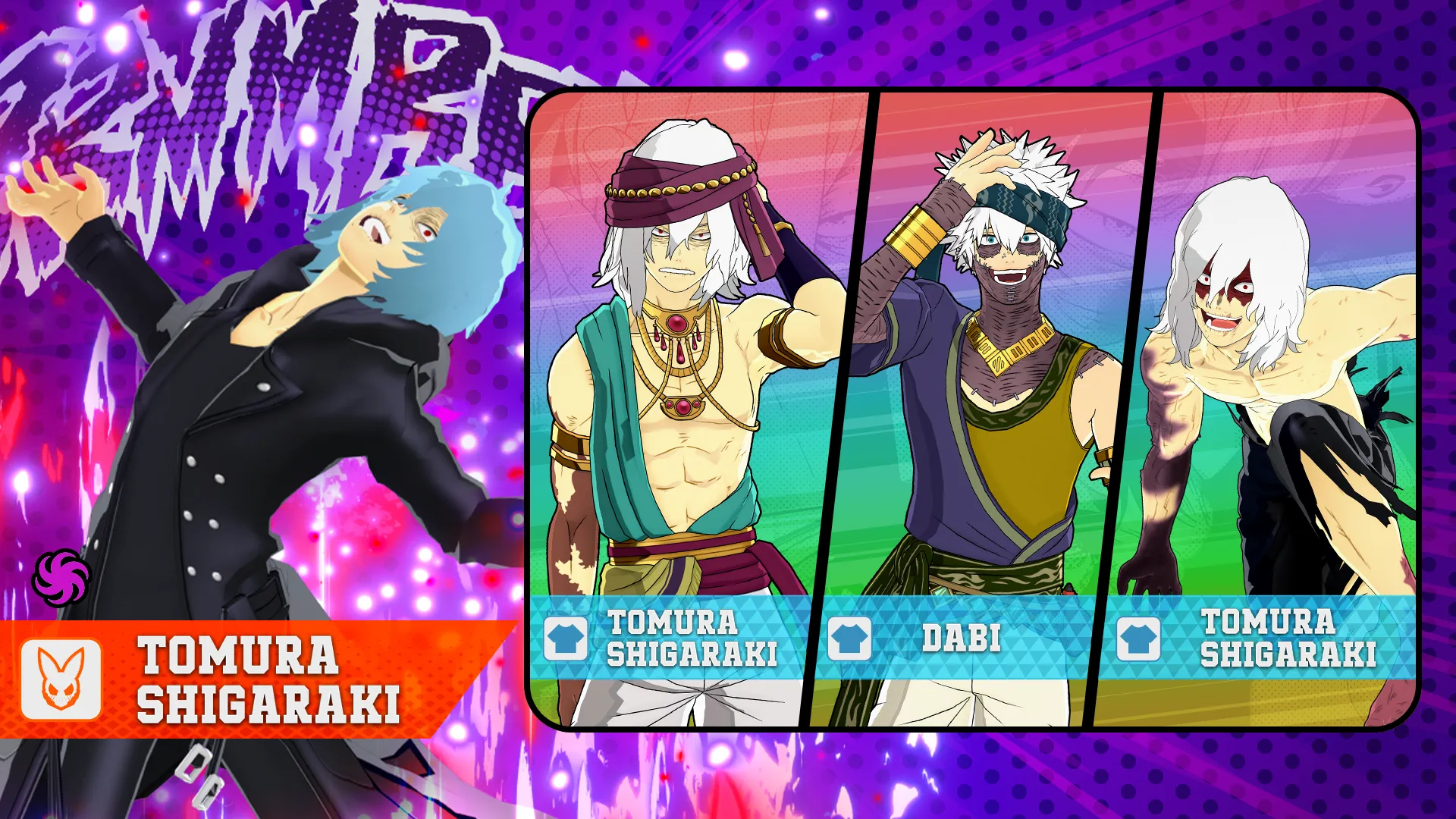 Character Roll: Alternative (S18) Shigaraki